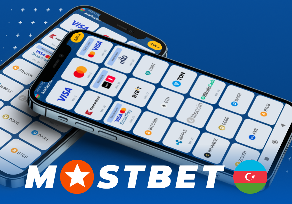 Mostbet AZ tətbiqində depozit və pul çıxarma üsulları