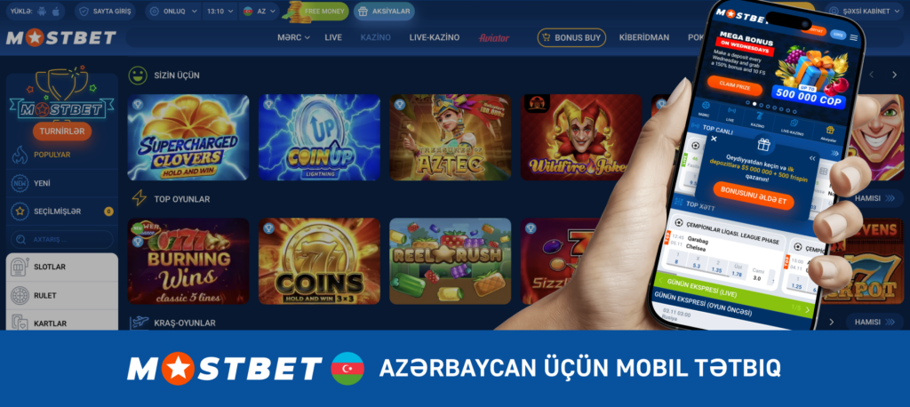 Mostbet mobil tətbiqini pulsuz yüklə